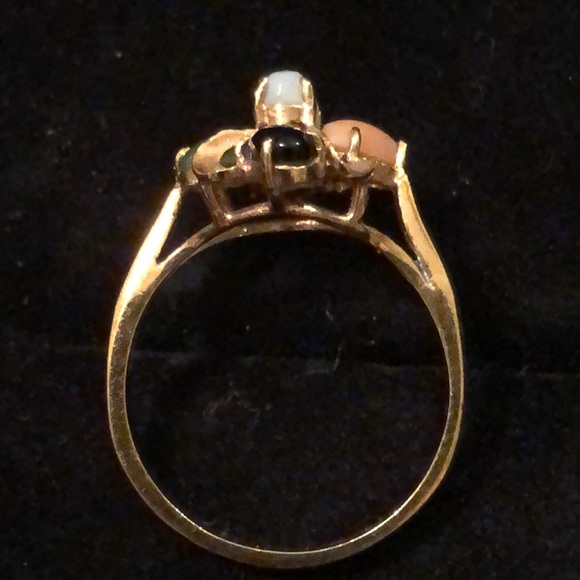 Sweet Little Fashion Ring SZ 6.75 - Picture 2 of 4